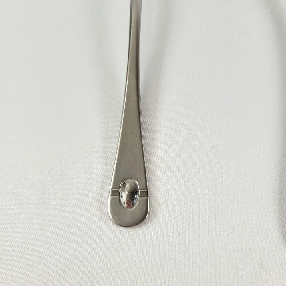 Oneida Satin Jupiter 18/10 Stainless Flatware Set 4 Dinner Forks Retro 90s Y2K